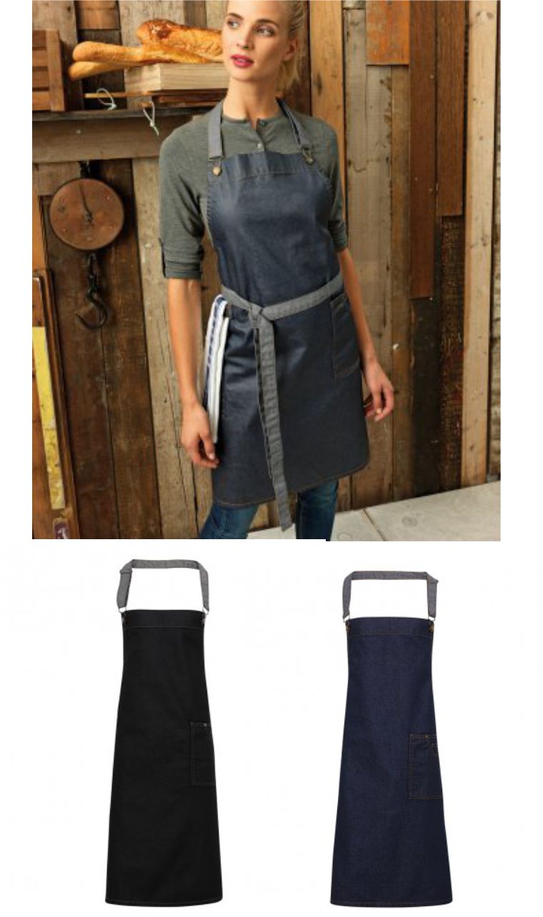 PR134 Premier District Bib Apron  PR134 Premier District Bib Apron